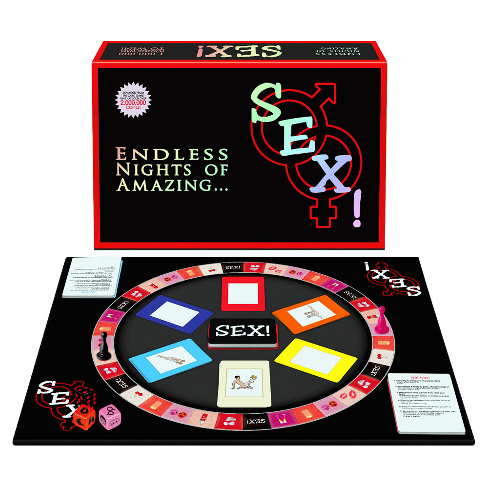 Sex! Board Game | 825156107263 | Available at EroticWarehouse.com