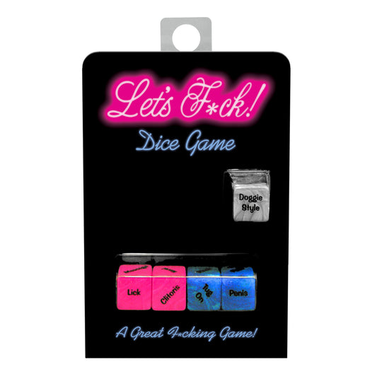 Let's F*Ck Dice | 825156107386 | Available at EroticWarehouse.com