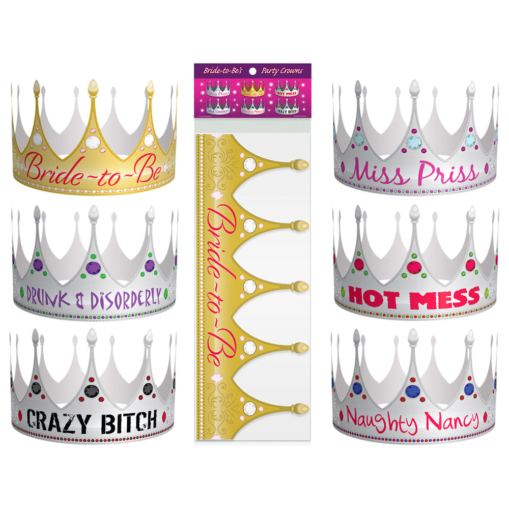Bride-To-Be Party Crown | 825156108499 | Available at EroticWarehouse.com