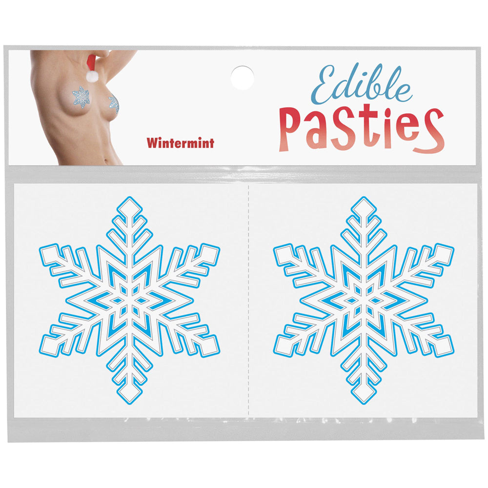 Snowflakes Pasties Wintermint | 825156110164 | Available at EroticWarehouse.com
