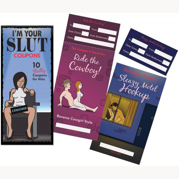 I'm Your Slut Coupons | 825156110331 | Available at EroticWarehouse.com