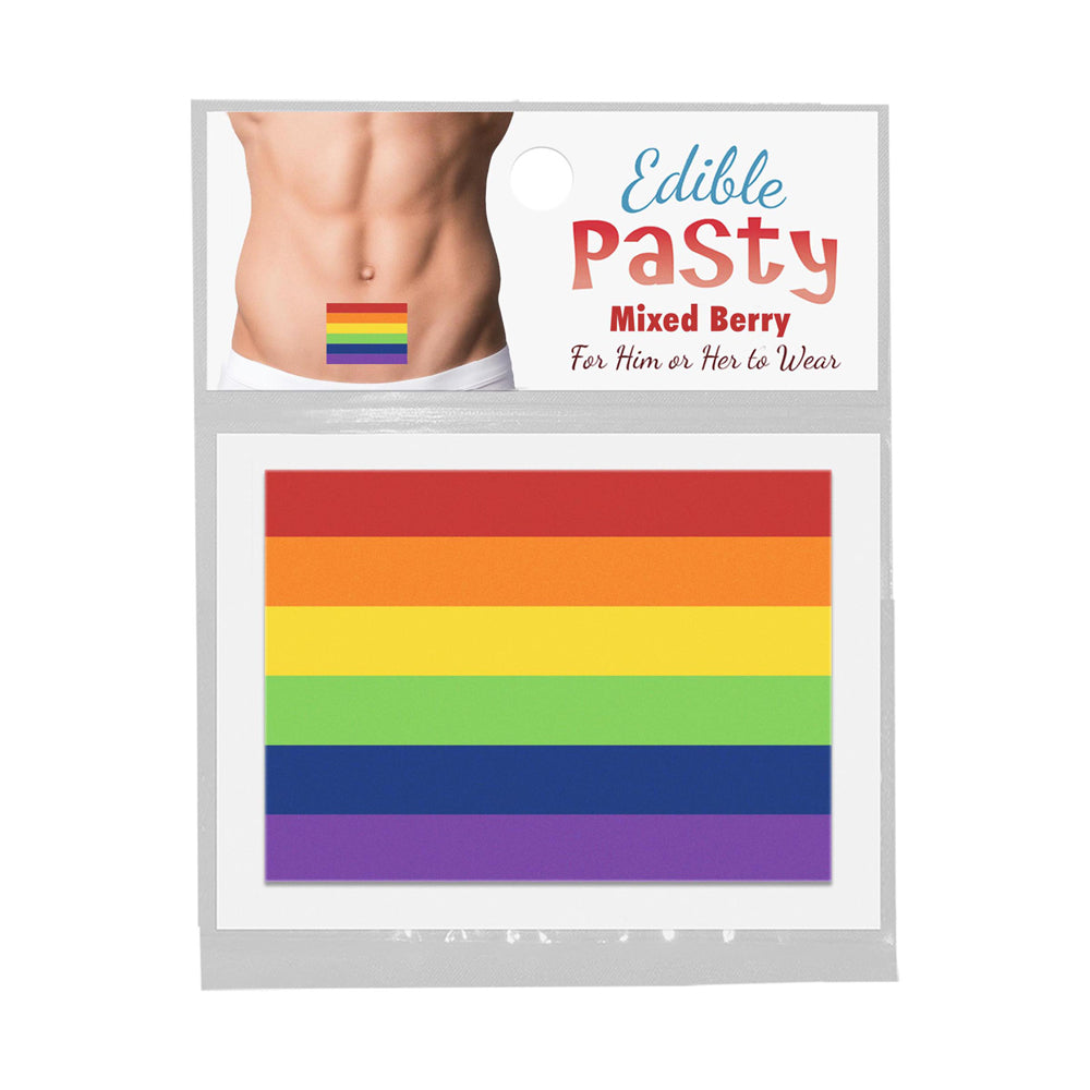 Pride Flag Pasty | 825156111161 | Available at EroticWarehouse.com