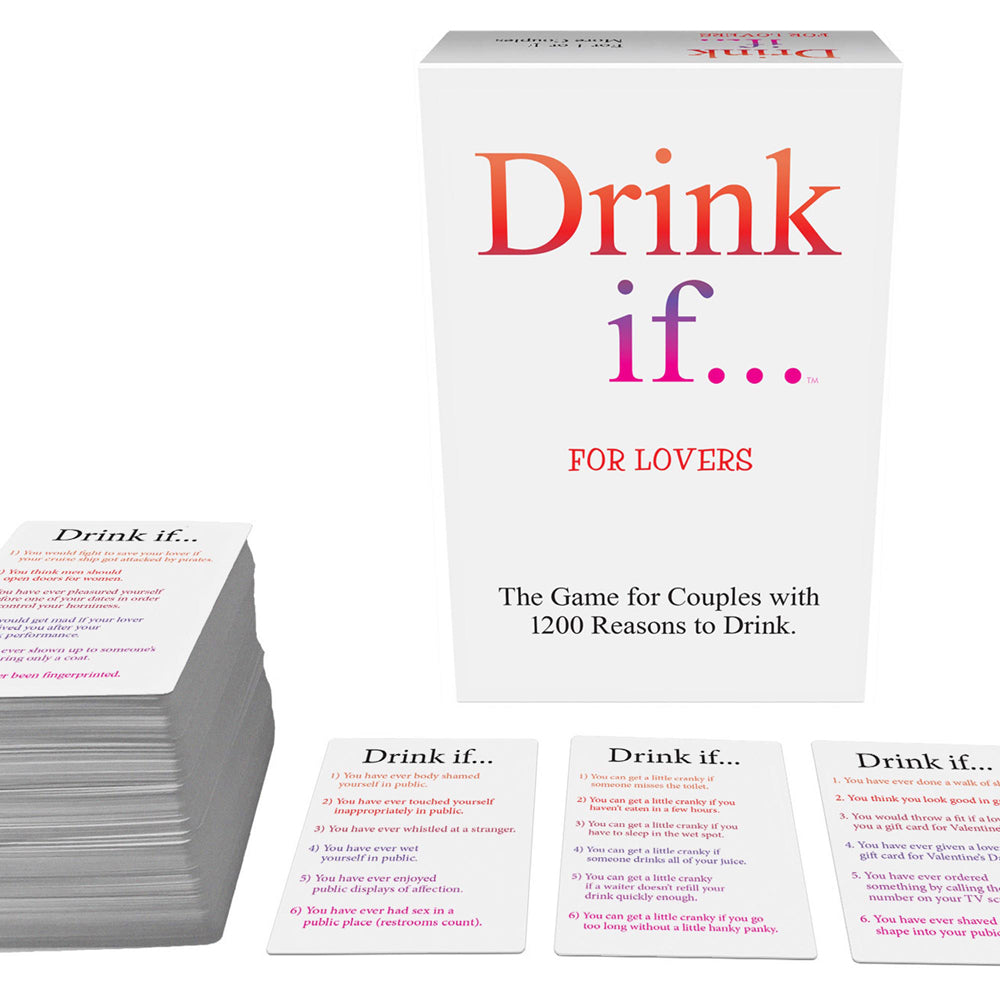 Drink If... For Lovers | 825156111581 | Available at EroticWarehouse.com
