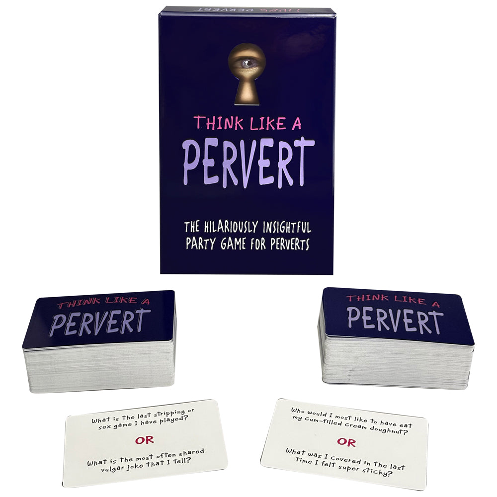 Think Like A Pervert | 825156111772 | Available at EroticWarehouse.com