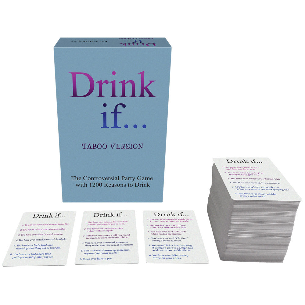 Drink If... Taboo | 825156111802 | Available at EroticWarehouse.com