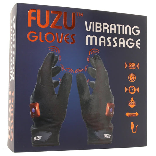Fuzu Vibrating Massage Gloves L&R Medium | 831868006138 | Available at EroticWarehouse.com