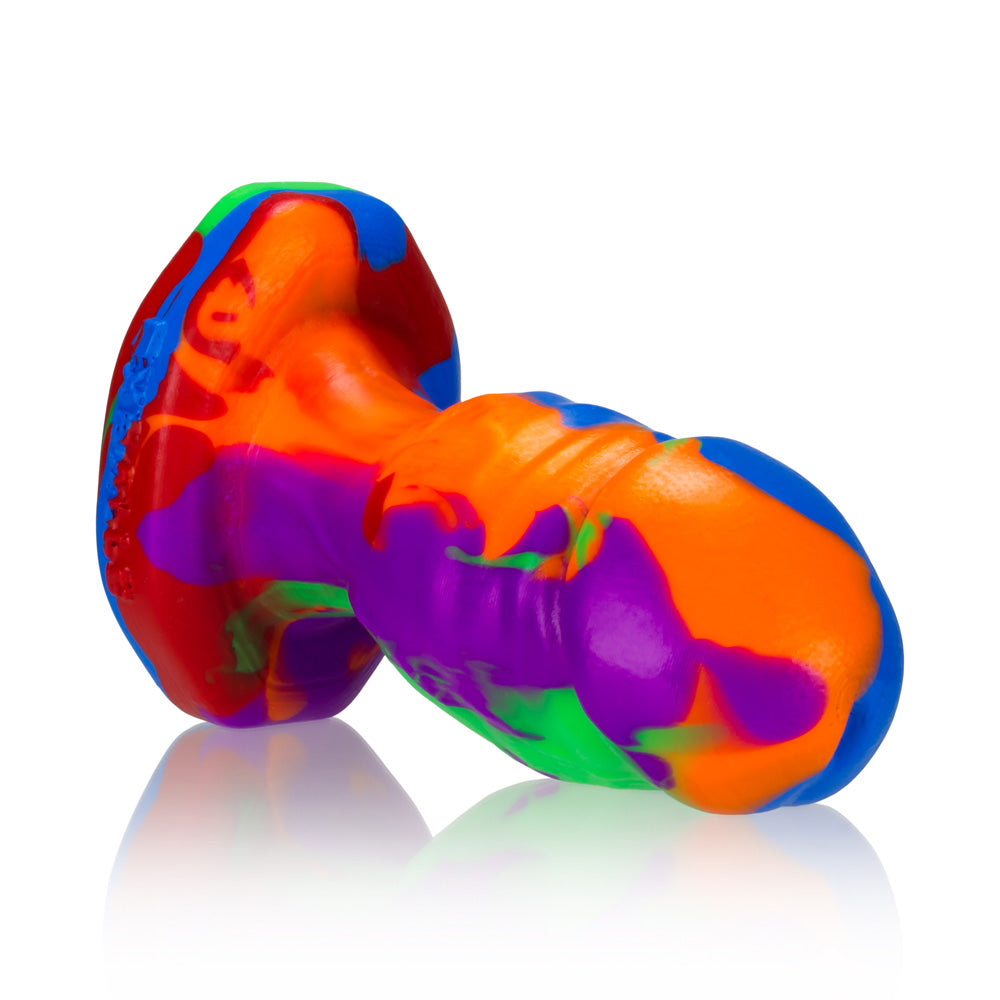 Honcho-1 Buttplug Rainbow | 840215115423 | Available at EroticWarehouse.com