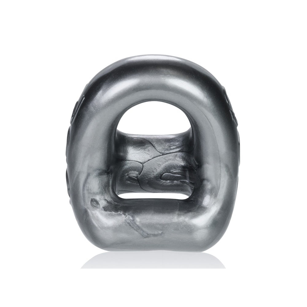 360 Cock Ring & Ball Sling Steel | 840215118868 | Available at EroticWarehouse.com
