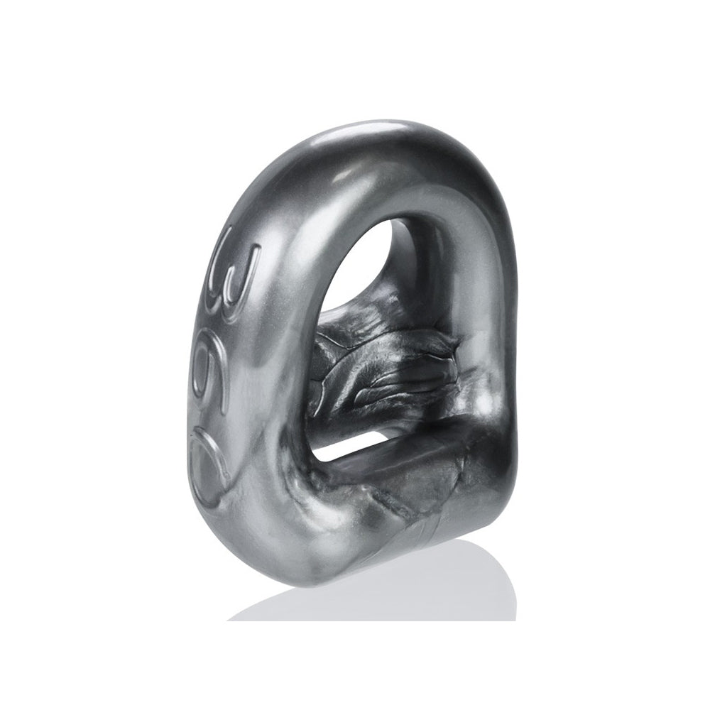 360 Cock Ring & Ball Sling Steel | 840215118868 | Available at EroticWarehouse.com