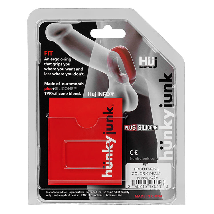 Fit Ergo Long-Wear C-Ring By Hunkyjunk Ice | 840215119896 | Available at EroticWarehouse.com