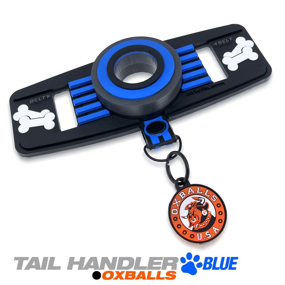 Tail Handler Belt-Strap Show Tail Blue | 840215120755 | Available at EroticWarehouse.com