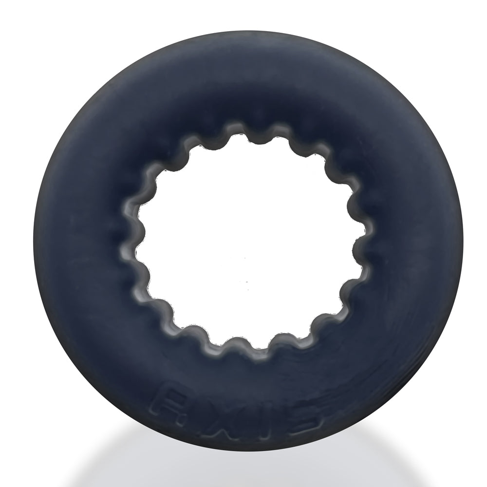 Axis Rib Griphold Cockring Black Ice | 840215121141 | Available at EroticWarehouse.com
