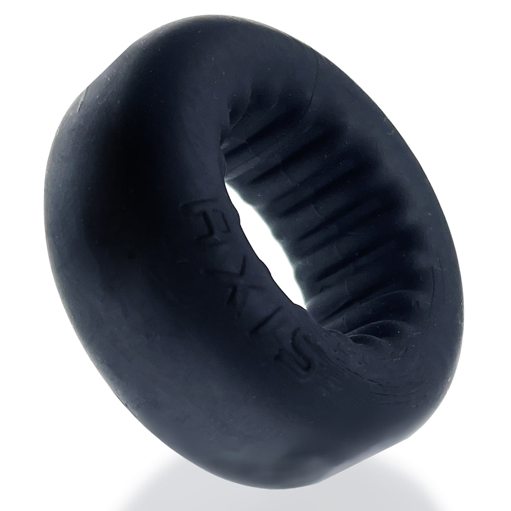 Axis Rib Griphold Cockring Black Ice | 840215121141 | Available at EroticWarehouse.com