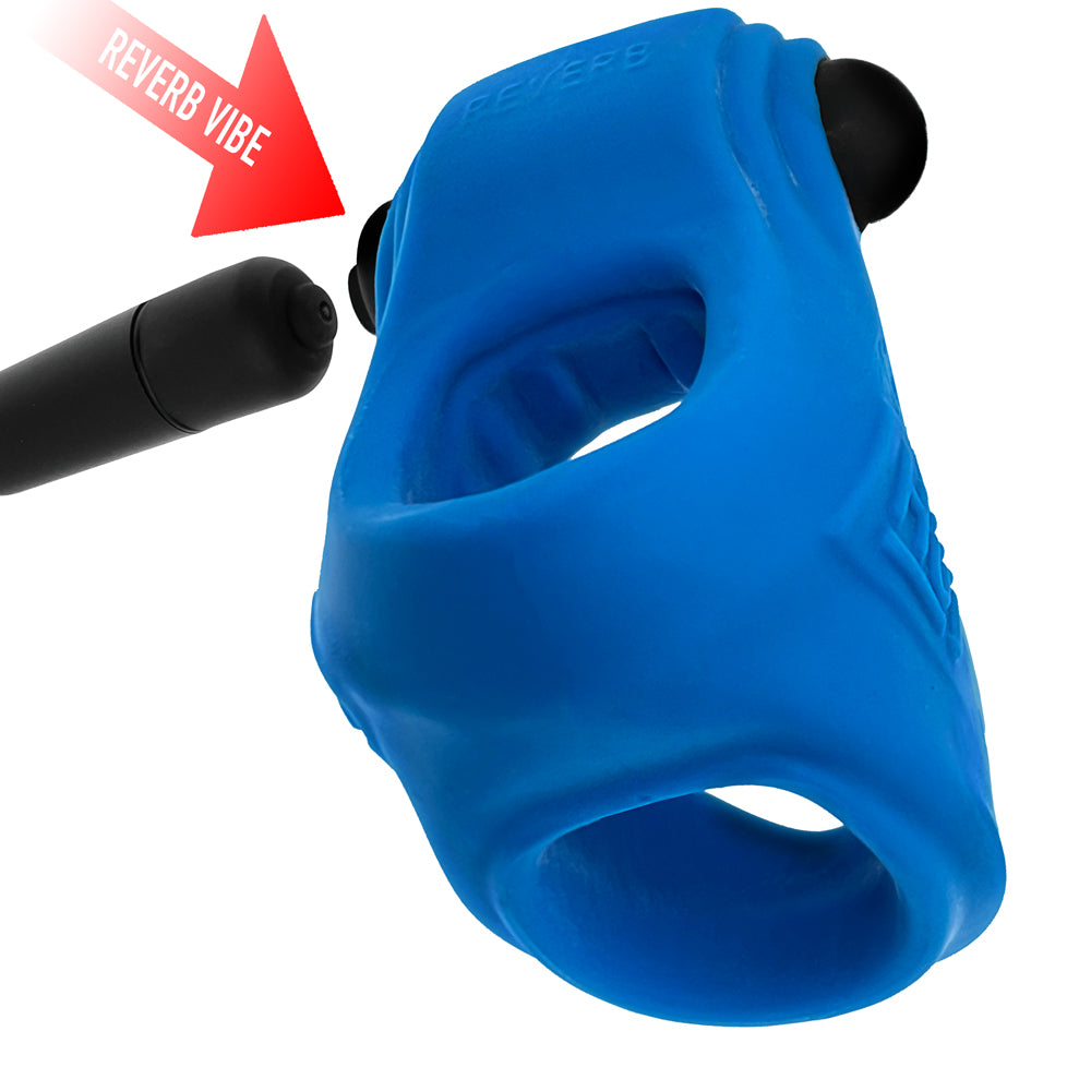 Revsling Sling Teal Ice W/ Black Vibe | 840215121448 | Available at EroticWarehouse.com