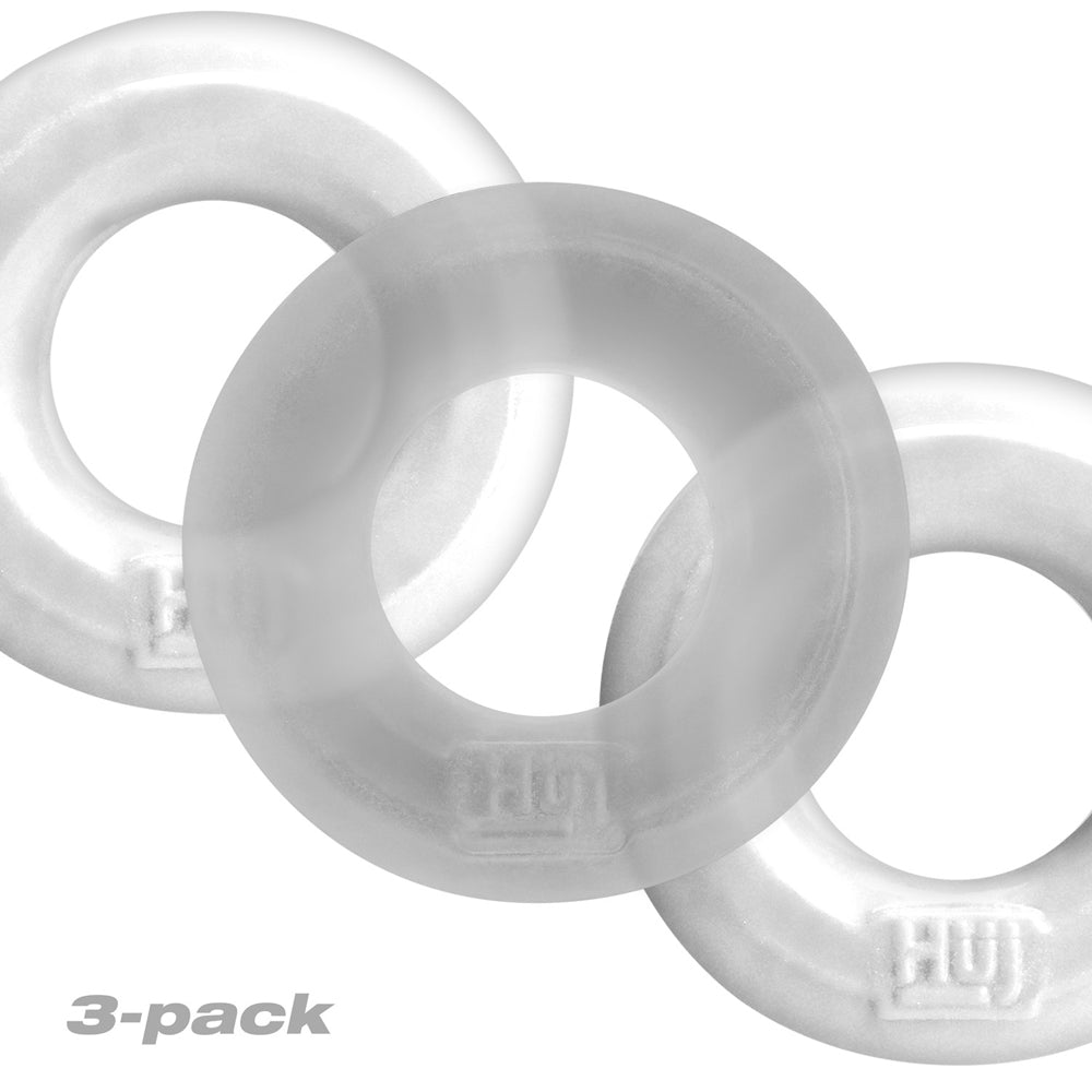 Huj3 C-Ring 3-Pack White Ice | 840215121639 | Available at EroticWarehouse.com