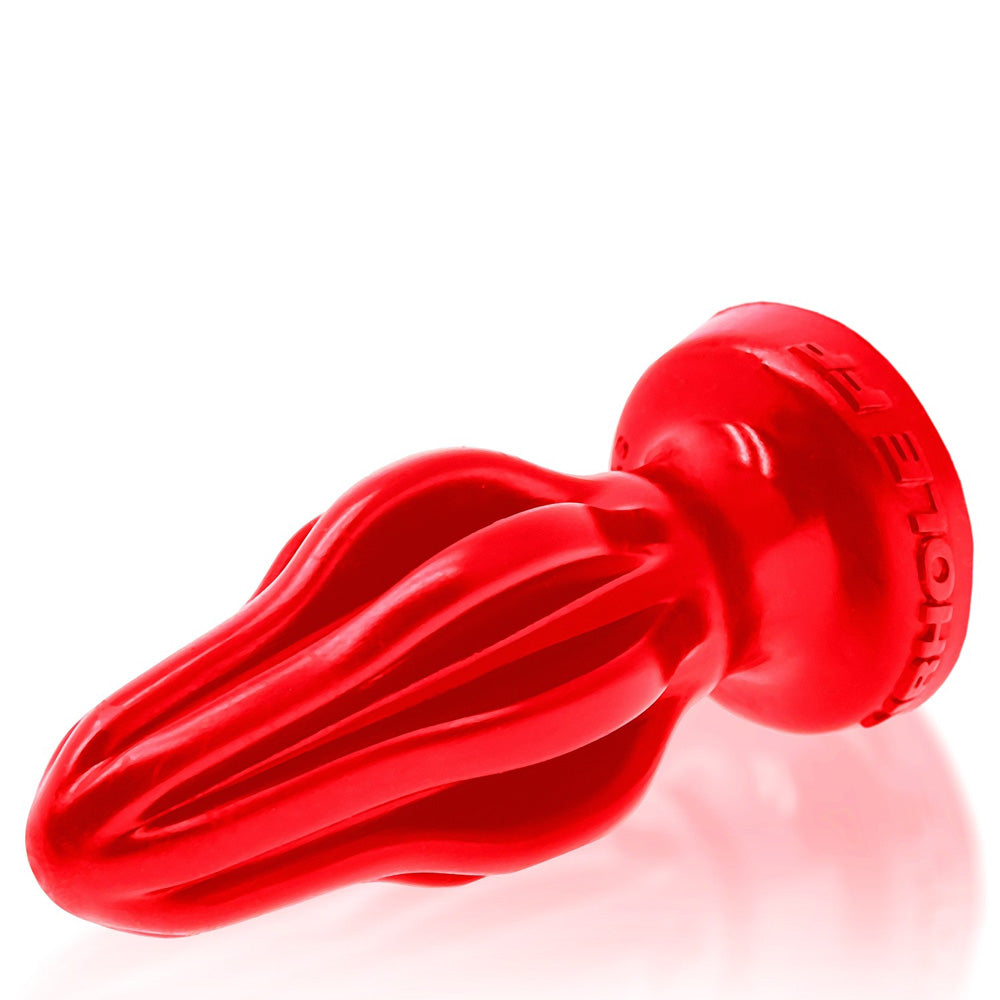 Airhole-2 Finned Plug Red Medium | 840215122230 | Available at EroticWarehouse.com