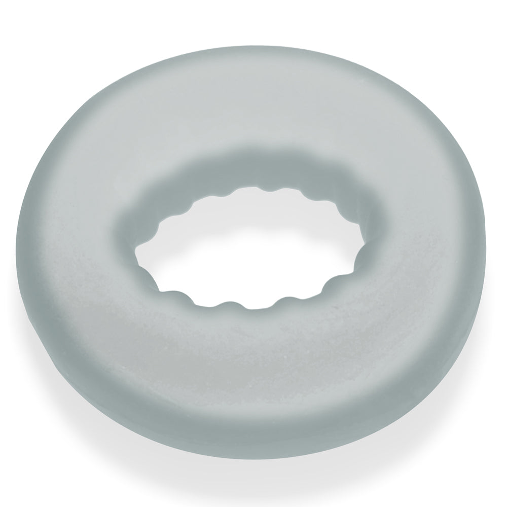 Axis Rib Griphold Cockring Clear Ice | 840215122476 | Available at EroticWarehouse.com