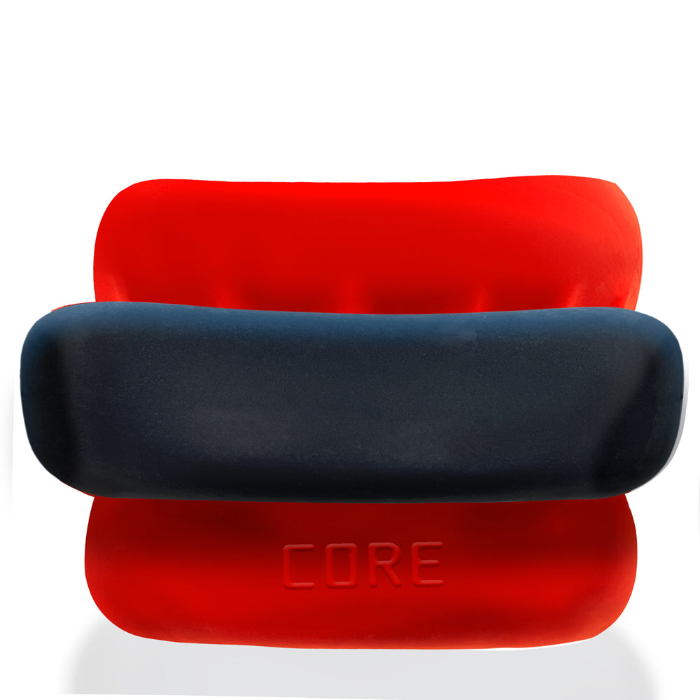 Ultracore Core Ballstretcher W/Axis Ring Red Ice | 840215122780 | Available at EroticWarehouse.com