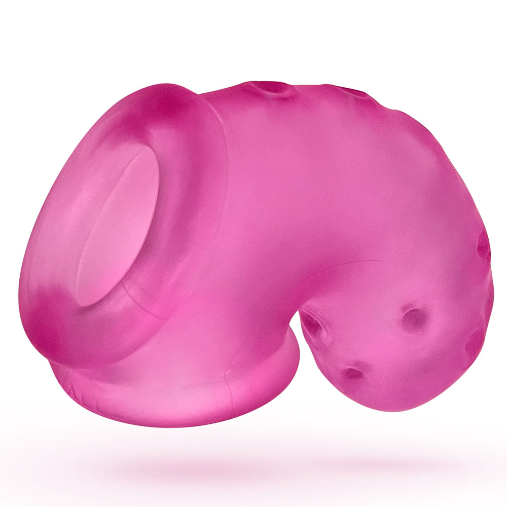 Airlock Air-Lite Vented Chastity Pink Ice | 840215122827 | Available at EroticWarehouse.com
