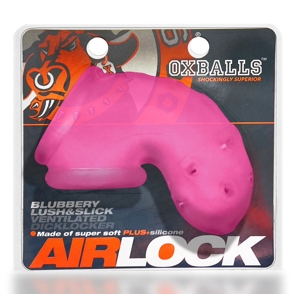 Airlock Air-Lite Vented Chastity Pink Ice | 840215122827 | Available at EroticWarehouse.com