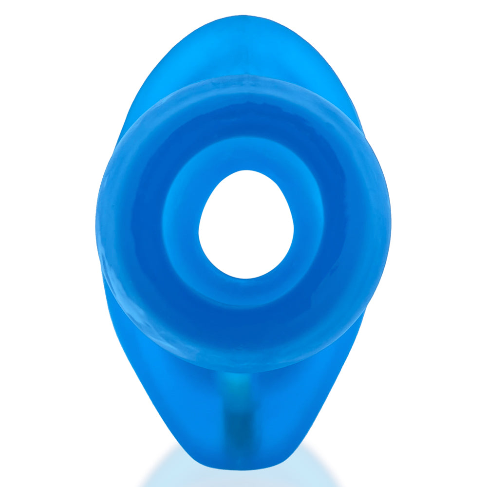 Glowhole-2 Hollow Buttplug W/Led Insert Blue Morph Large | 840215123039 | Available at EroticWarehouse.com