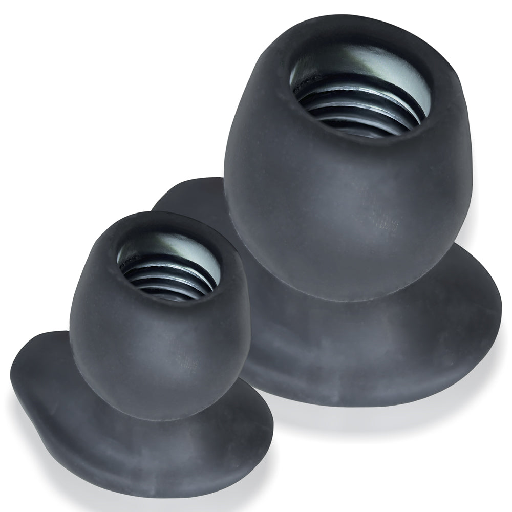 Morphhole-2 Gaper Plug Black Ice Large | 840215123077 | Available at EroticWarehouse.com
