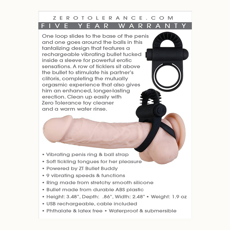 Bell Ringer Black | 844477014517 | Available at EroticWarehouse.com
