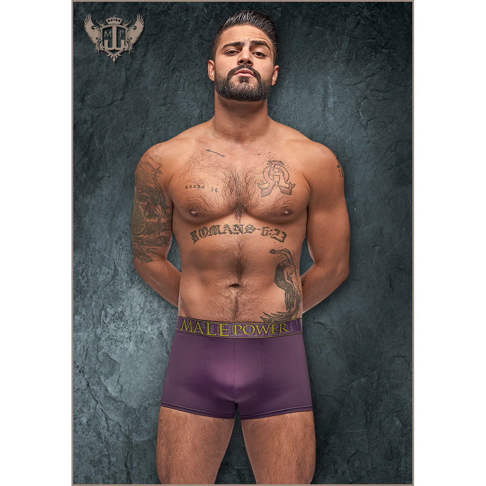 Avant-Garde Enhancer Short Eggplant S | 845830080767 | Available at EroticWarehouse.com
