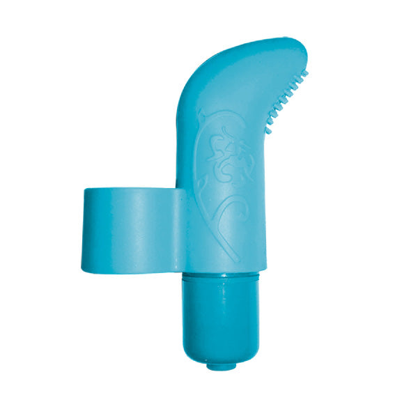 The 9's S-Finger Vibe Blue | 847841026598 | Available at EroticWarehouse.com