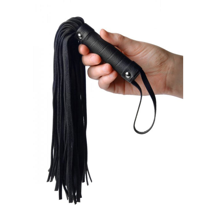 Strict Leather Pleather Pleasure Mini Flogger | 848518009159 | Available at EroticWarehouse.com