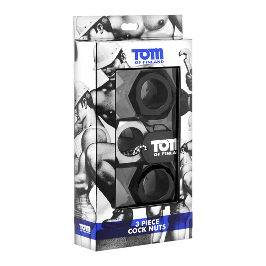 Tom Of Finland Cock Nuts 3 Pack | 848518017772 | Available at EroticWarehouse.com