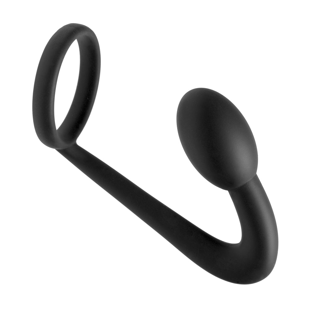 Prostatic Play Explorer Silicone Cock Ring & Prostate Plug No.1 | 848518018878 | Available at EroticWarehouse.com