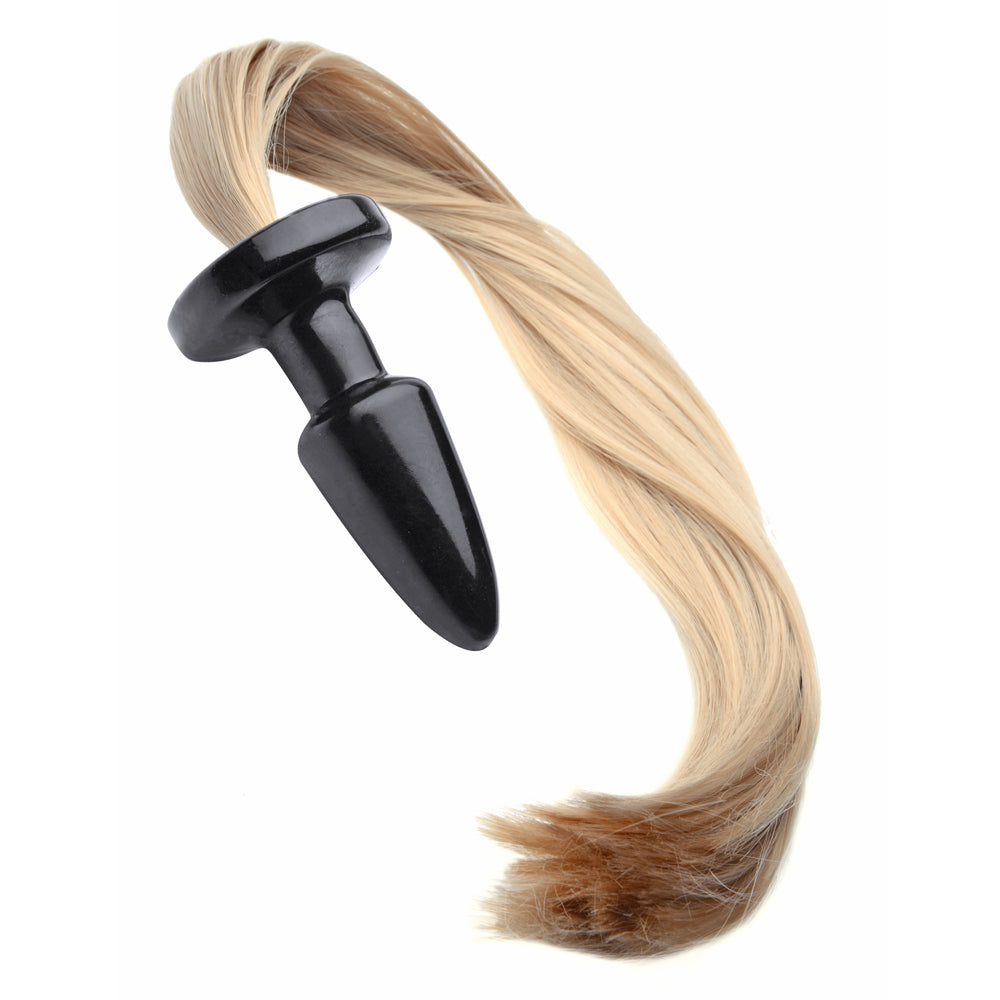 Tailz Blondie's Pony Tail Butt Plug | 848518021441 | Available at EroticWarehouse.com