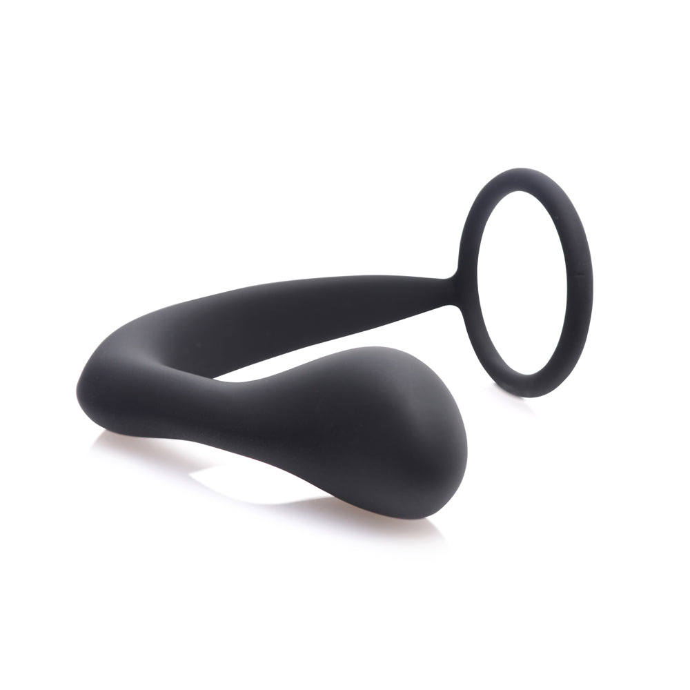 Prostatic Play Explorer Ii Prostate Stimulator + Cock Ring | 848518024916 | Available at EroticWarehouse.com