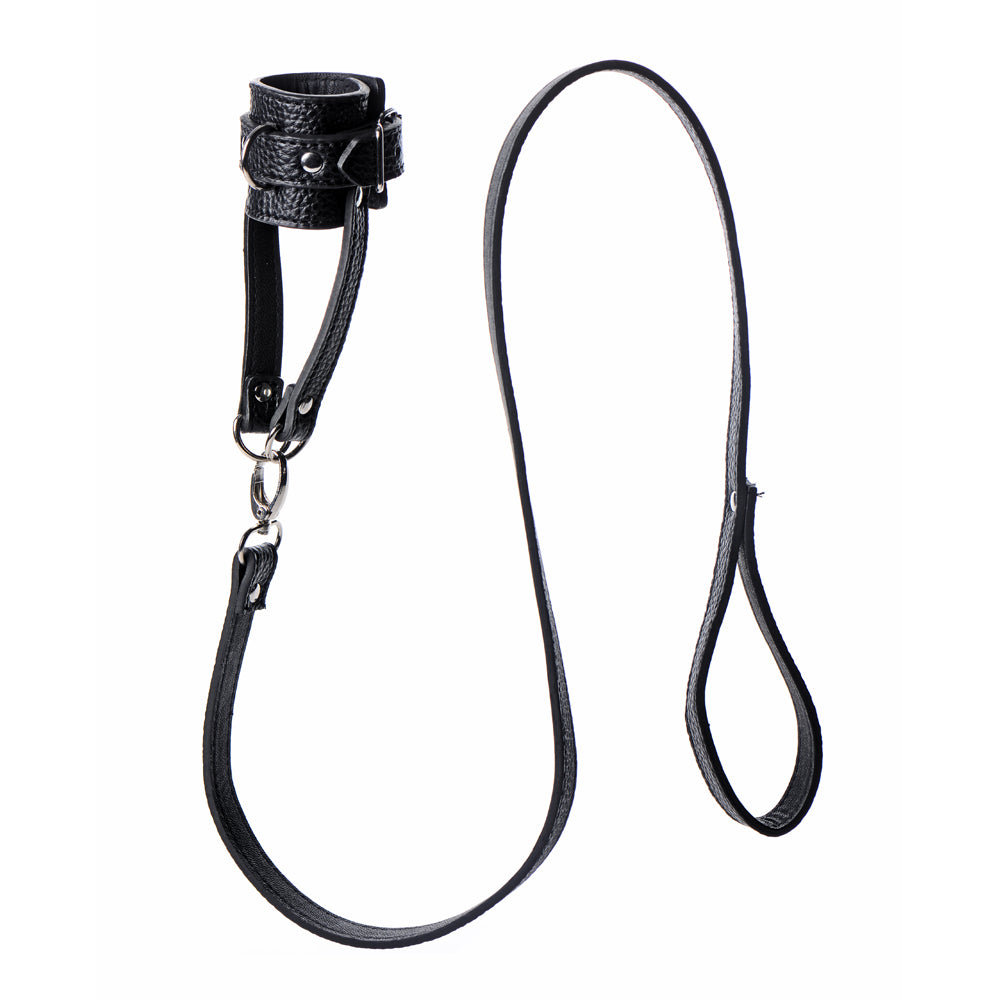 Strict Ball Stretcher With Leash | 848518025890 | Available at EroticWarehouse.com