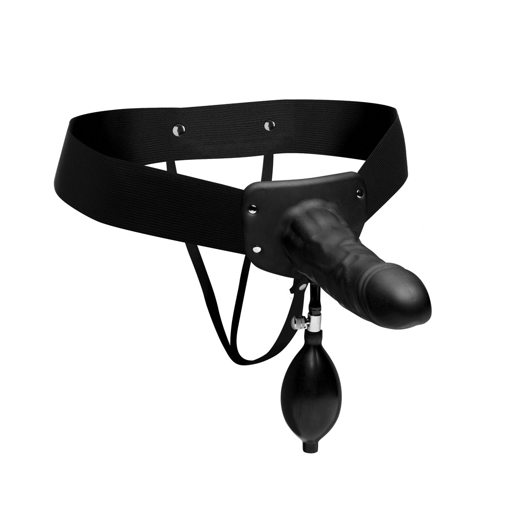 Master Series Pumper Inflatable Hollow Strap-On | 848518027412 | Available at EroticWarehouse.com