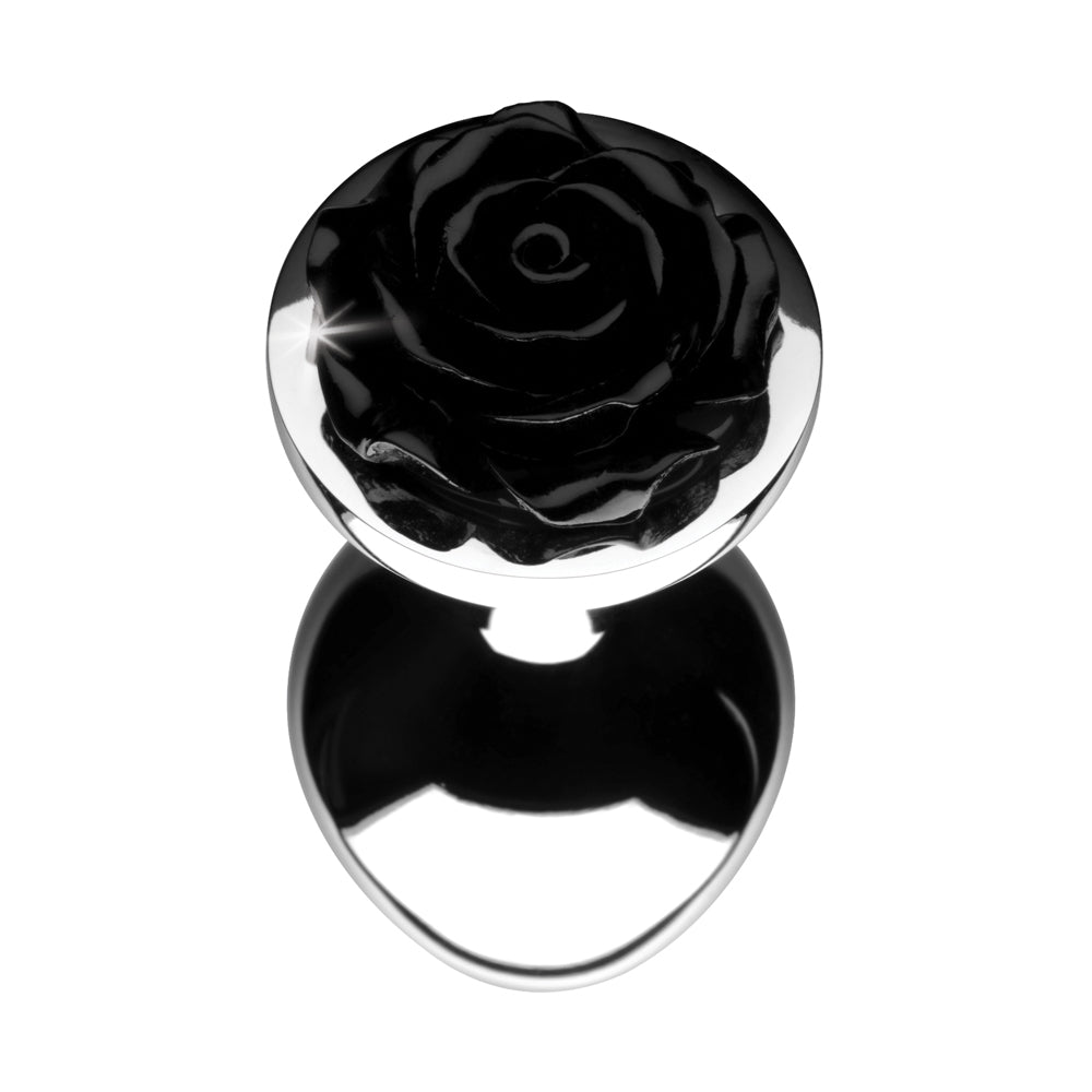 Booty Sparks Black Rose - Medium Anal Plug | 848518029966 | Available at EroticWarehouse.com