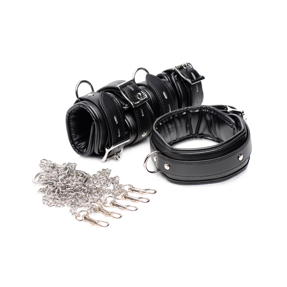 Strict Slave Bondage Shackle Set | 848518030566 | Available at EroticWarehouse.com