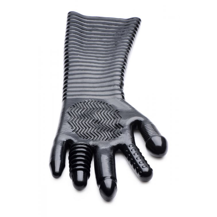 Master Series Pleasure Fister Textured Glove | 848518031778 | Available at EroticWarehouse.com