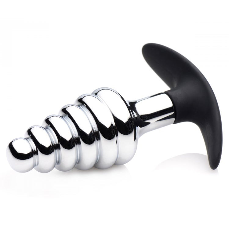 Master Series Dark Hive Metal & Silicone Anal Plug | 848518033635 | Available at EroticWarehouse.com