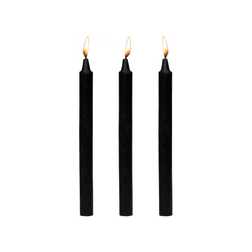 Master Series Dark Drippers Fetish Drip Candles Set Of 3 | 848518036360 | Available at EroticWarehouse.com