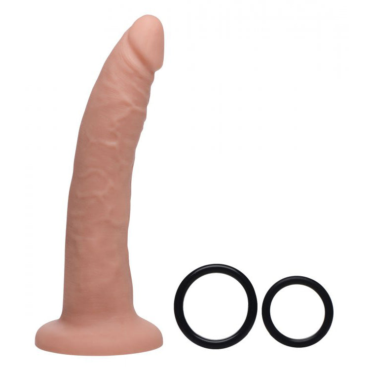 Strap U Charmed 7.5'' Silicone Dildo With Harness | 848518037305 | Available at EroticWarehouse.com