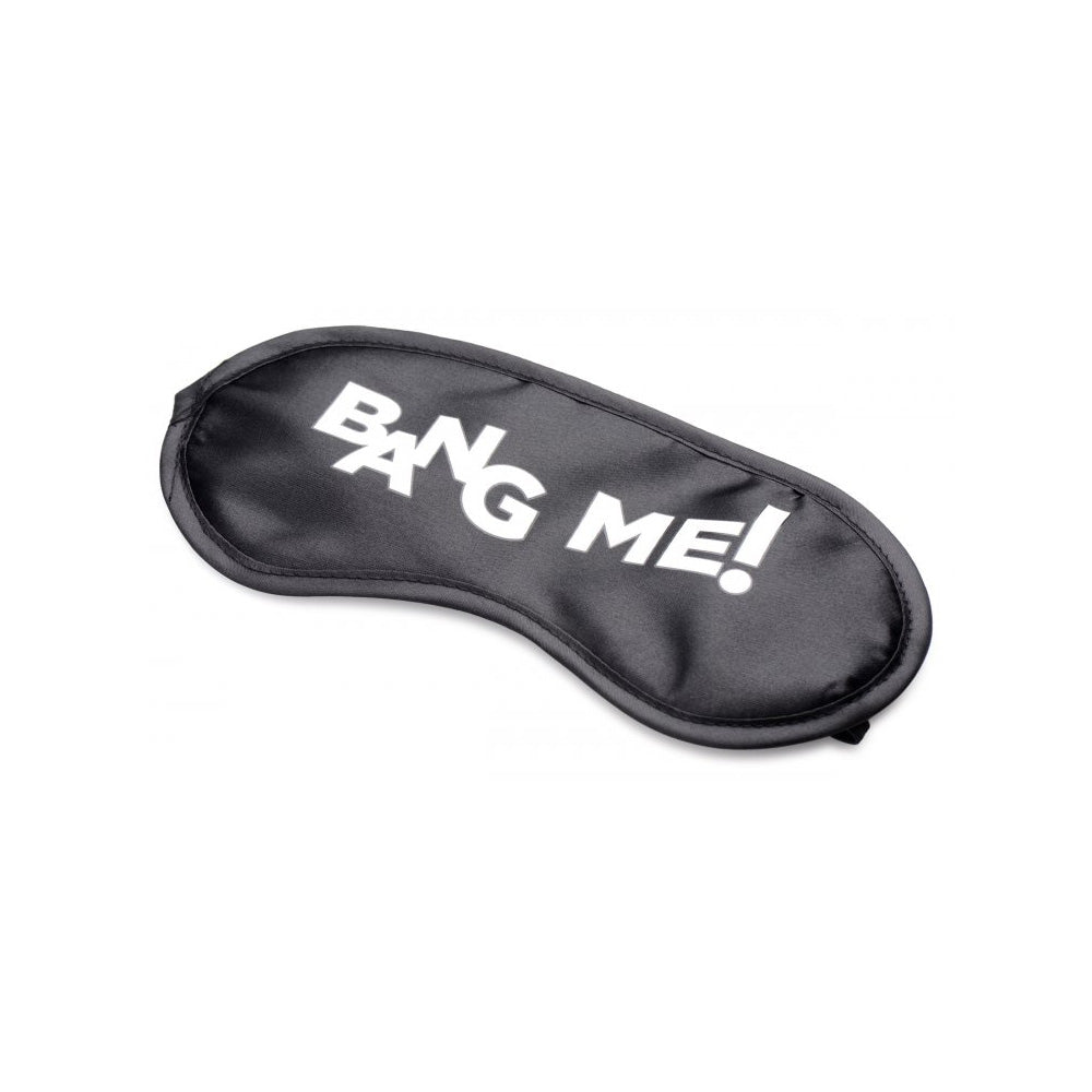 Bang! Backdoor Adventure 3Pc Butt Plug Set, Bullet, & Blindfold Kit Black | 848518039934 | Available at EroticWarehouse.com