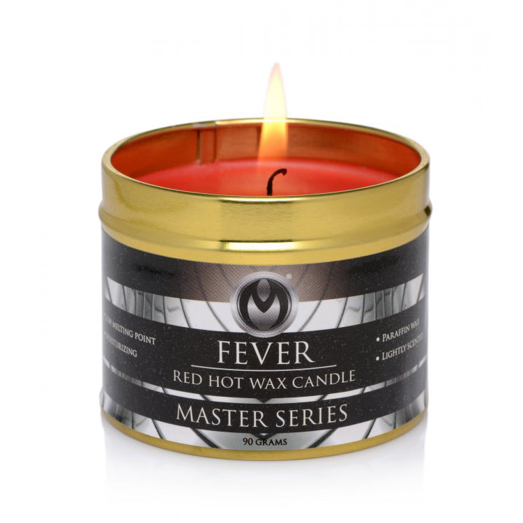 Master Series Fever Red Hot Wax Candle | 848518042439 | Available at EroticWarehouse.com