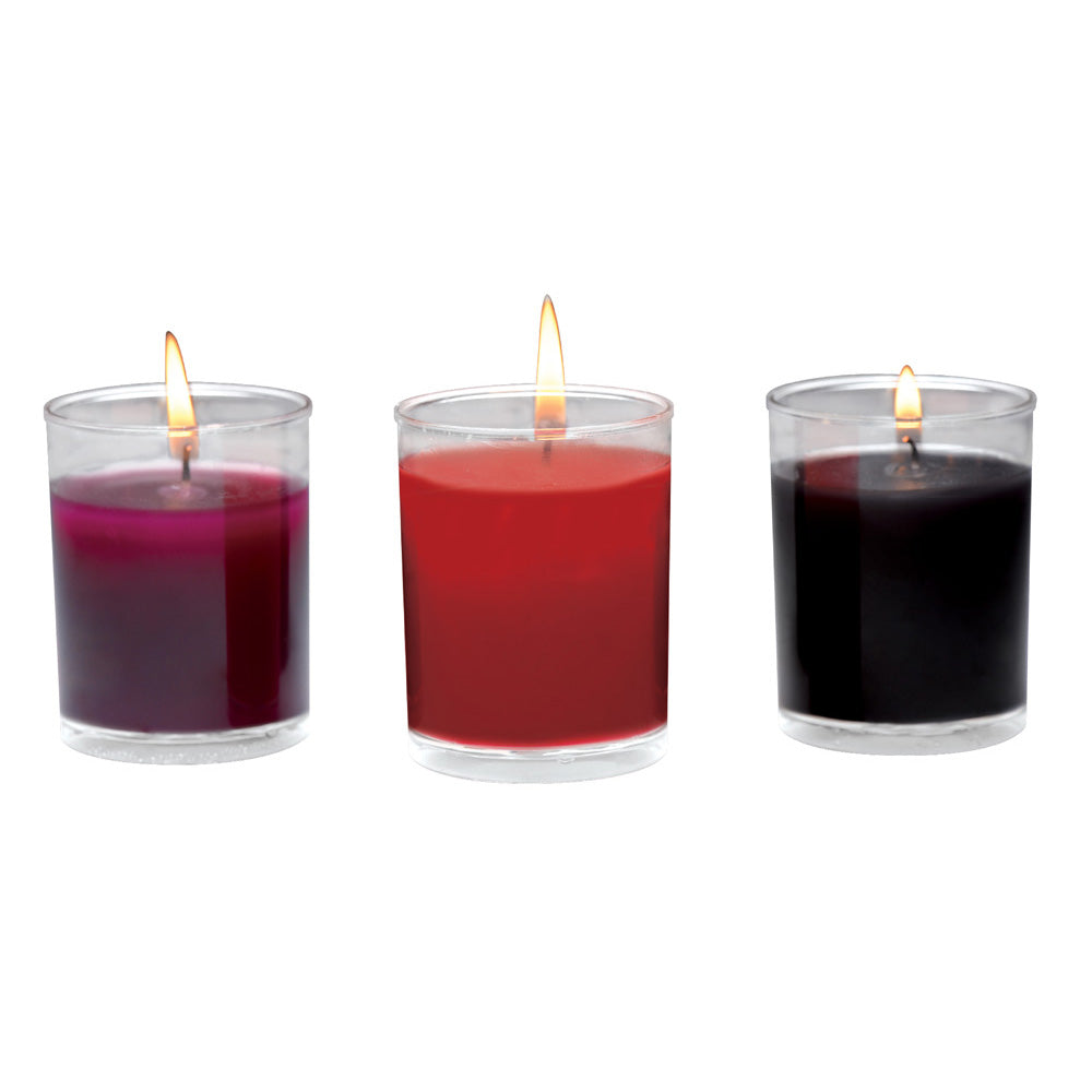 Master Series Flame Drippers Drip Candle Set | 848518042446 | Available at EroticWarehouse.com