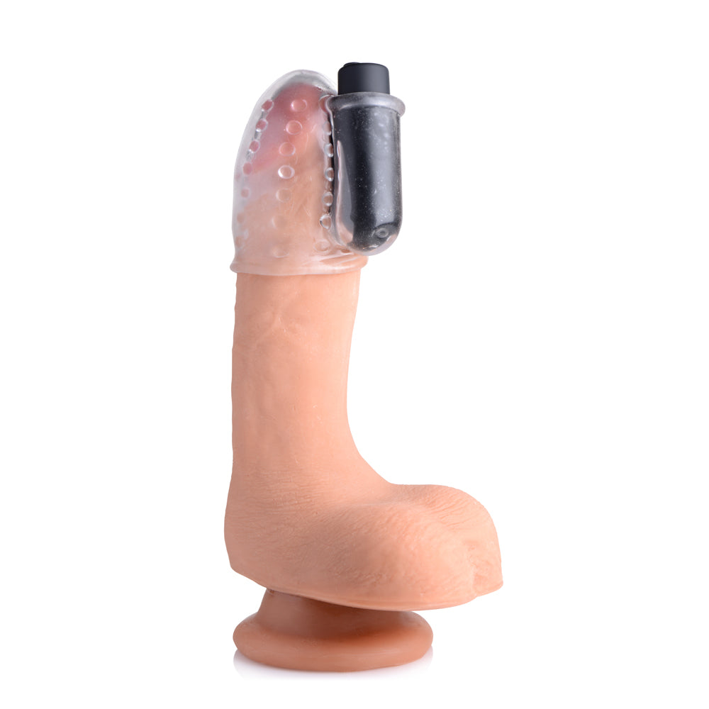 Trinity Men 28X Rechargeable Penis Head Teaser W/ Remote Control | 848518043061 | Available at EroticWarehouse.com