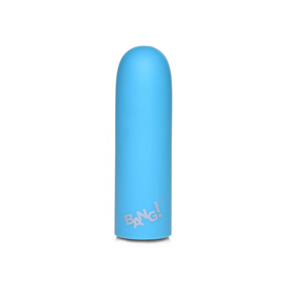 Bang! 10X Mega Silicone Vibrator Blue | 848518044242 | Available at EroticWarehouse.com