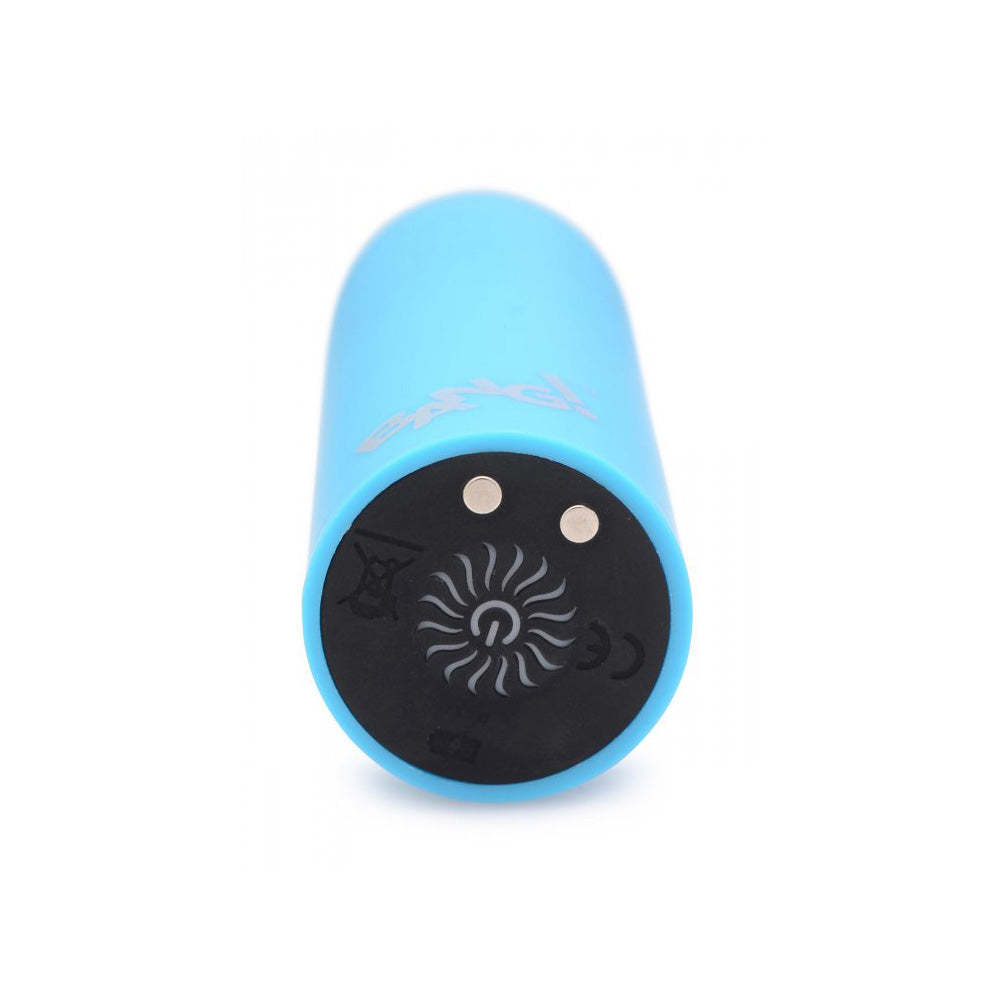 Bang! 10X Mega Silicone Vibrator Blue | 848518044242 | Available at EroticWarehouse.com