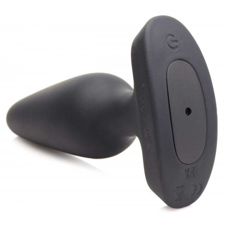 Booty Sparks 28X Laser Heart Silicone Anal Plug With Remote Medium | 848518045256 | Available at EroticWarehouse.com