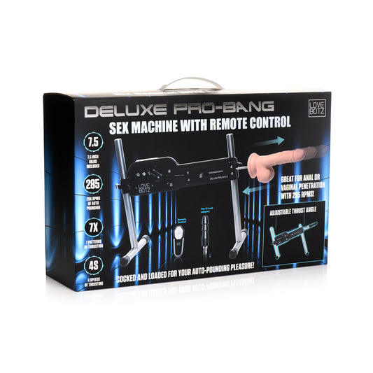 Lovebotz Deluxe Pro-Bang Sex Machine W/ Remote Control | 848518045300 | Available at EroticWarehouse.com